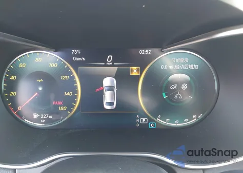 2021 Mercedes-Benz C 300 Sedan z USA, uszkodzony, nr VIN W1KWF8DB1MR639594